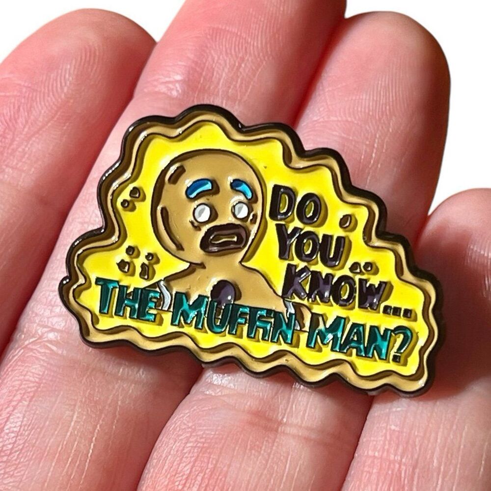 Shrek Gingerbread Man Do you know the Muffin Man Iconic Line Enamel Pin